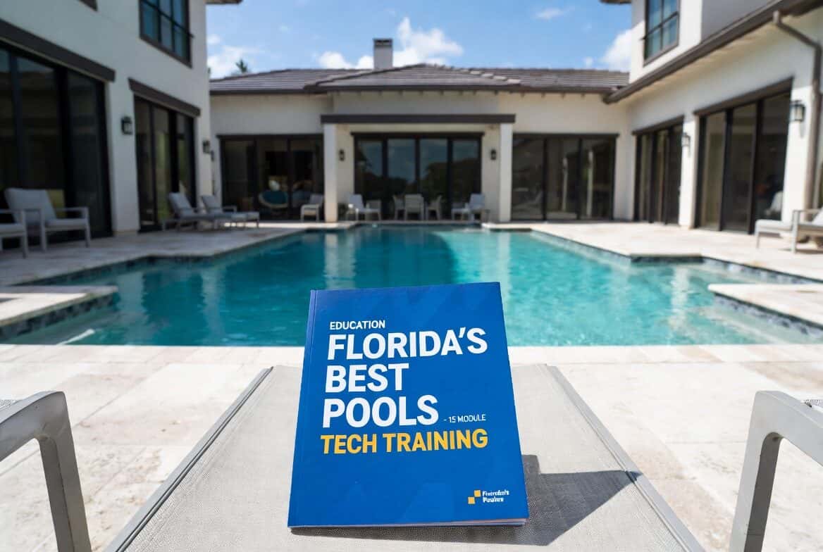 Resurfaced pool