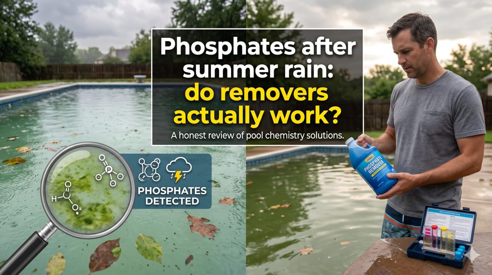 Phosphates After Summer Rain: Do Pool Phosphate Removers Actually Work? — A Field-Tested South Florida 2026 Guide